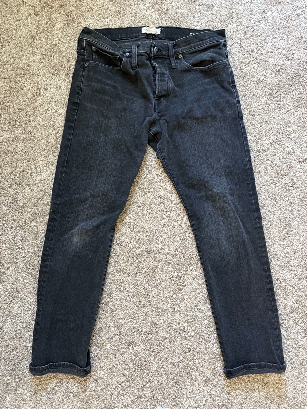 Madewell Men's Black Slim Fit Jeans